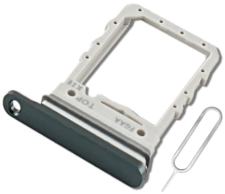 Eonpam Tiroir Carte SIM pour (Samsung Galaxy Z Flip3 5G) Support Qualité d'origine Remplacement Plateau Memory SD Slot Carte SIM avec Aiguille SIM(Verte)