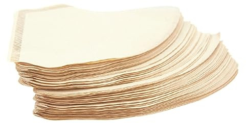 DOITOOL 100 Pièces panier filtres à café filtre à café Sablier papier filtre corbeille