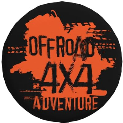 Universal Ersatz Ersatzrad Abdeckung Off Road 4x4 Adventure Wasserdicht Reserveradabdeckung Staubdicht Reifen für Anhänger, Wohnmobil, SUV, Geländewagen Rad 16 Zoll