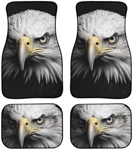 Amzbeauty Eagle - Tapetes universales para todo tipo de clima, para automóviles, camiones, SUV, accesorios universales