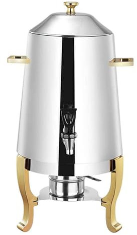 DispenserModern Style Multi Beverage Dispenser Hotel Banquet Self-Service Drink Dispenser Beverage Stainless Steel Milk Coffee Soda Beverage Beer Juice Beverage Dispenser,Gold