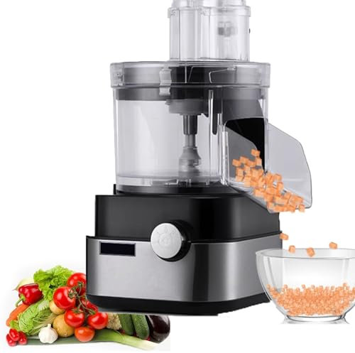 URJWAN Choppy Tagliaverdure, Tritaverdure E Tagliatrice A Strisce per Cavoli, Tritaverdure E Frutta, Robot da Cucina Automatico, Affettatrice per Cipolle al Limone, Tagliapatate A Cubetti