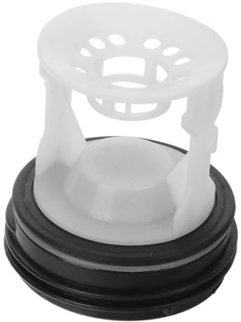 HOMSFOU Drainage Pump Sewage Outlet Valve Plastic Seal Plug for Washing Machine Drain Plug for Washer and Washing Machine Water Filter for Laundry Maintenance