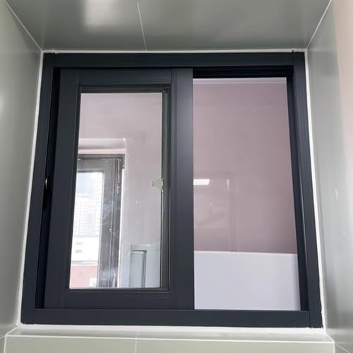 Kellerfenster, Kleine Schiebefenster Mit Alurahmen, Einfache Montage, Für Schuppen, Hühnerstall, Haushalt(40x60cm/15.7x23.6in)