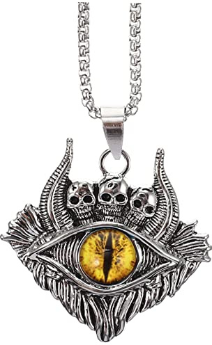 damsmycken Pärlor Devil Chain Evil Eye Armband Halsband för kvinnor Guldnål Silver Festival Halsband Ring Berlocker Medaljong Rostfritt stål
