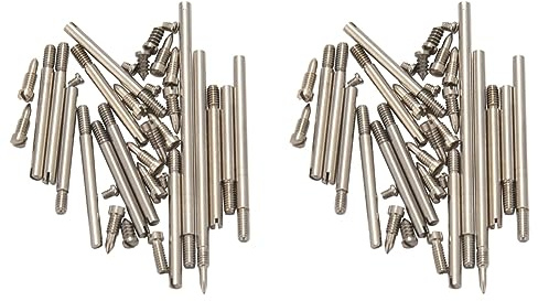 Qomcsrl 68 Stücke/Set Klarinetten Teile Schrauben + Klarinetten Wellen Stangen Kit DIY Werkzeug Blas Instrument Zubehör