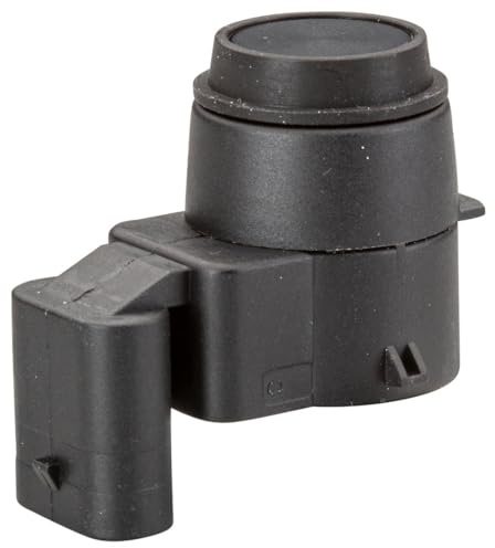 HELLA 6PX 358 141-021 Sensor, Einparkhilfe - gewinkelt - 3-polig - gesteckt | Kompatibel mit: BMW 1, 1, 1 Cabriolet, 1 Coupe, 3, 3 Cabriolet, 3 Coupe, 3 Touring, X1, Z4 Roadster, MINI MINI, Cabriolet