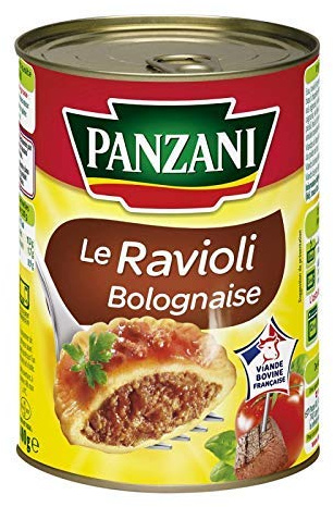 PANZANI - Ravioli Bolognaise La Boîte De 400G - Lot De 4 - livraison offerte