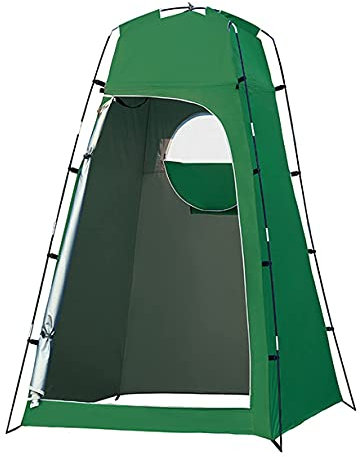 Dusch-Toilettenzelt Umkleidekabinen-Sichtschutzzelt – Sofort tragbares Duschzelt für den Außenbereich, Camp-Toilette, Regenschutz für Camping und Freizeit