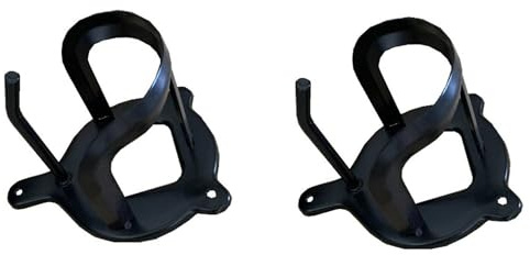 MEISH 2 Pieces Horse Bridle Hooks Metal Bridle Bracket for Horse Tack Room Barn Stall