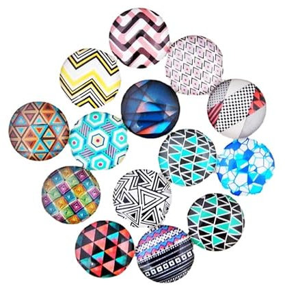 200 Stück Glasnuggets Bunt Gemischte Farbe Glassteine Glassteine Bunt Zum Basteln Muggelsteine Bunt Für DIY Halskette Anhänger Foto Schmuckherstellung (10,18MM)