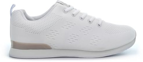 Mens Bowling Shoes Mens Bowling Trainers Size 6 Lawn Bowls Trainers Size 9 Garden Bowls Shoes Lawn Bowl Trainer Garden Bowl Shoe Sizes 6-12 White 8 UK