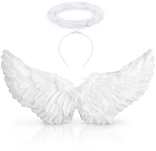 YeahBoom Alas de Hadas para Niñas,Alas de Elfo Mariposa Brillan con Orejas de Elfo Varitas de Hadas Diadema de Led,para Halloween,Carnaval,Navidad,Fiesta Cumpleaños