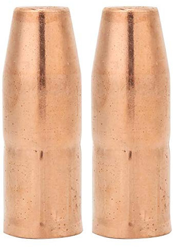 LELWNGGQ 2 Stück 169-724 MIG-Schweißdüsen, 1/2 Zoll versenkte Spitze, passend für Miller M25 M40 Hobart Gun