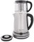 FENNNDS Teiera turca 2 in 1 macchina da tè, 1500 Watt, bollitore per tè con filtro anticalcare in vetro e acciaio inox, tè tradizionale turco, bollitore per uffici, alberghi, appartamenti