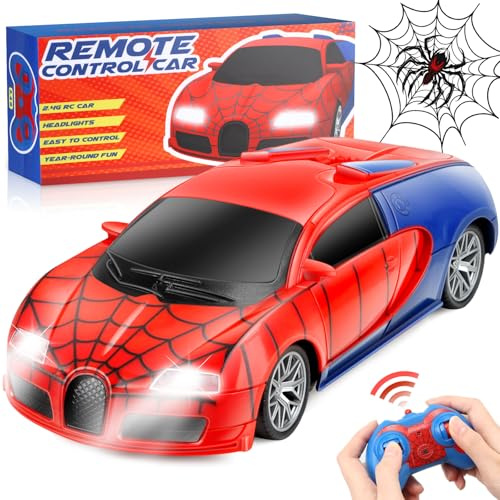 Aooess Spider Ferngesteuertes Auto RC Drift Rennauto Spielzeug für Kinder | RC Auto Indoor Outdoor Spielzeugauto, Geschenke für Kinder 3-8 Jahre Mädchen Junge Spielzeug Geburtstag Geschenkideen