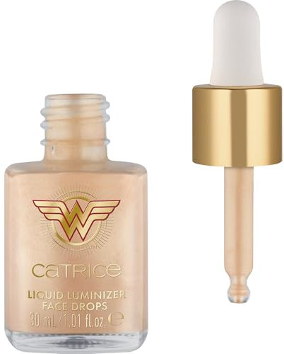 Catrice Wonder Woman Illuminante Liquido in gocce per viso, naturale, lucida, luminosa, rugiadosa (30ml)