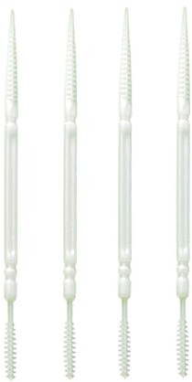 Hohopeti 1100 Piezas Palillos Dobles Ecológicos Limpieza Interdental y Cuidado Bucal Eficaz Color Azul Herramienta Desechable para Eliminar Placa y Sarro