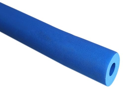 Farbige Isolierung Heizungsrohre, Frostschutz-Isolierschlauch, 15mm Dicke Rohrisolierung Schaumstoff, für Hohlrohre, Griffschutz für Fitnessgeräte(Blue,13mm/0.51in)
