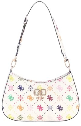 Emelie Logo Top Zip Schultertasche