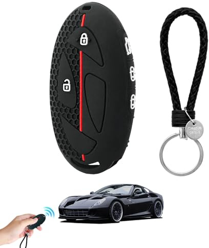 Funda de Silicon para Llave Hyundai con Llavero, Accesorio Automóvil