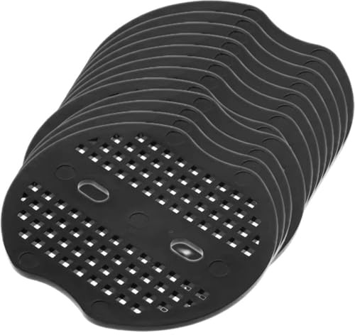 jojofuny Grapas de Jardín Negras 6,8x6,5 Cm 40 Unidades, Anclajes Galvanizados en U para Malla Antihierbas, Juntas para Grapas de Paisajismo y Accesorios para Césped, Uso en Jardinería