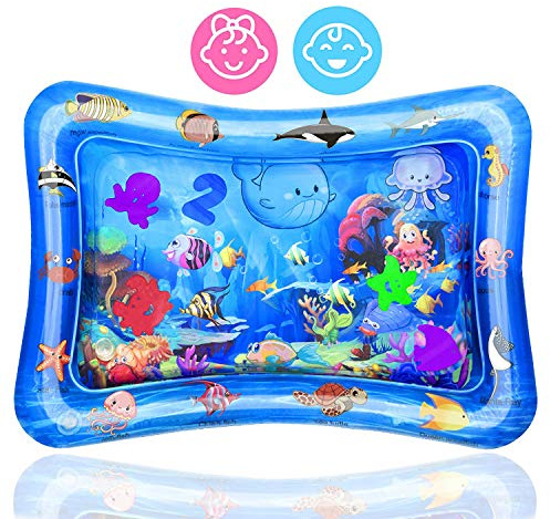 Wendergo Alfombra de Juego de Agua para Bebé, Agua Del Bebé Cojin, Inflable Alfombra de Juego