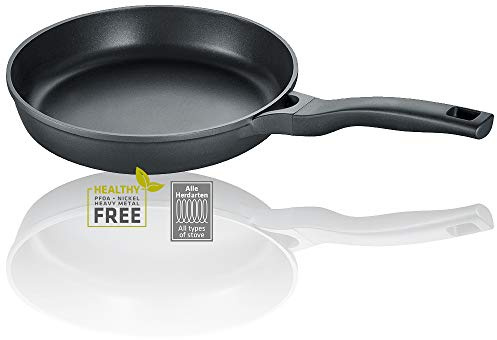 Berndes Pfanne Vienna 24 cm, allherdtauglich, Bratpfanne mit 3-lagiger Antihaftversiegelung, Vollflächen-Induktion, antihaft beschichtet