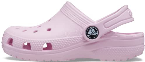 Crocs Classic Clog K, Zoccoli Unisex - Bambini e ragazzi, Ballerina Pink, 33/34 EU