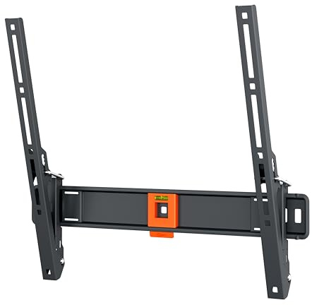 Vogel's Quick TVM 1415 Neigbare TV-Wandhalterung für 32-65 Zoll Fernseher | Universelle Kompatibilität, Neigbar, TÜV-Zertifiziert, 25 kg Tragkraft, VESA Bis 400x400, Inkl. Montagematerial