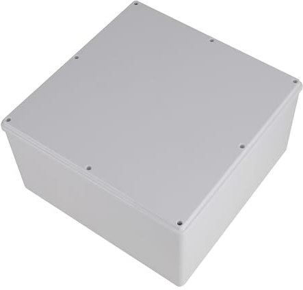 12 x 12 x 6 ABS Plastic Dustproof Waterproof Box IP65 Junction Boxes Project Junction Conduit Box for Electrical Outdoor Enclosure