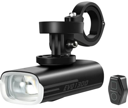 Magicshine LED-strålkastare vit EVO 1300 USB-C med fjärrkontroll