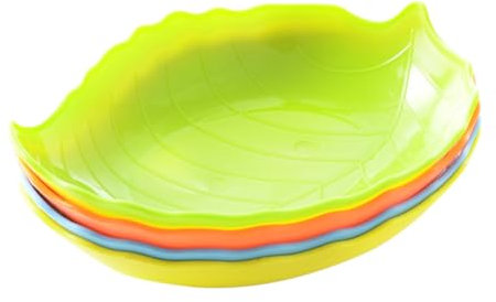 PRETYZOOM 10stücke Teiliges Blattform Obstschalen Aus Lebensmittelechtem Pp Dekorativ Multifunktional Als Snack Fruchtteller Robust Und Stilvoll Für Haushalt Party Und Festtagstisch