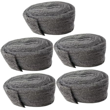 PartyKindom 5pcs Steel Wool Barrier for Mice Coarse Wire Wool Mouse Hole Filler Rats Deterrent