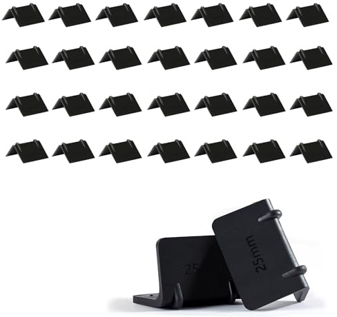 Zzcy 30 Stück Kantenschutz Verpackung Eckenschutz aus Karton Eckenschutz aus Eisen-Kunststoff Verdickung für Verzurrgurte 25 mm