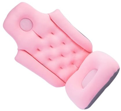 Badewannenkissen mit Klappfunktion, Sichere Stütze für Nacken und Rücken