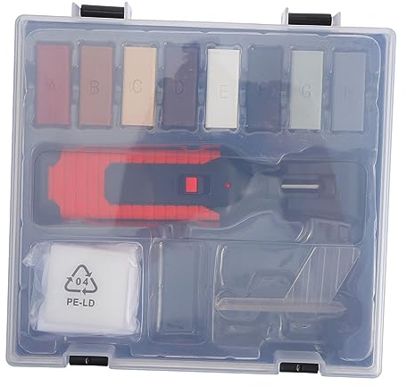 Hoement Strumenti Per Riparazione Piastrelle Ceramica Kit Completo Per Riparare Crepe e Graffi Per Uso e Professionale Facile Da Trasportare e Utilizzare