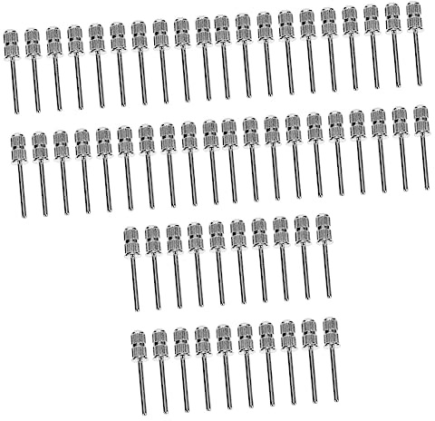 CANIGHT 60piezas Brocas Para Manicura De Carburo Herramienta Para Lijado De Cutículas Accesorio Eléctrico De Uñas Duradero Para Salones y Uso Personal