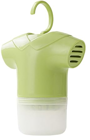 Assorbitore di umidità – Assorbe gli odori da appendere per armadio deumidificazione | Pp con scatola di cloruro di calcio con deodorante multifunzionale, per bagno, cucina, hotel, 10,9 x 6,7 x 16,3