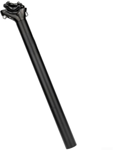Aluminum Alloy Bike Seatpost 27.2mm 30.9mm 31.6mm Diameter, 350mm Length Lightweight Black Dual-Bolt Adjustable Cycling Seat Post for Mountain Bike and Road Bicycle(27.2 * 350mm)