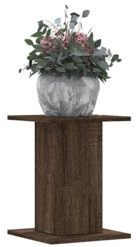 Generico Supporti per Piante 2 pz Rovere Marrone 30x30x40 cm Truciolato,Marrone,9.55kg,3307852