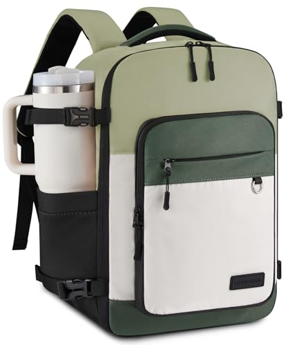 LOVEVOOK Ryanair Cabin Bags 40x30x20 Underseat Travel Backpack | Lightweight, klein, 40x30x20 cm, Carry-Ons Hand Luggage Bag for Ryan Air Plane, Womens Under Seat Rucksack for Travelling