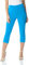 Roman Originals Cropped Trousers for Women UK Ladies Capri Leggings Summer Pants Short Crop Stretch 3/4 Length Three Quarter Pedal Pusher Clothes Elasticated Bengaline Cut Off - Azure Blue - Size 10