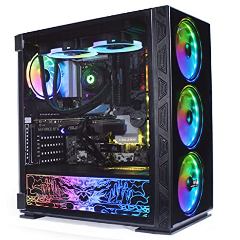 Veno Scorp Gaming PC - Eight Core Intel i7 10700F Processor - Nvidia RTX 3050 8GB Graphics Card - 16GB RAM – 256GB SSD – 1TB HDD - 240MM Liquid Cooling - Windows 11 – WiFi NZ