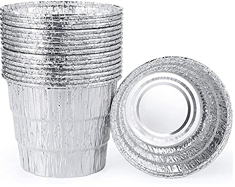 Darmlly Lot de 6 revêtements jetables pour seau à graisse - Convient pour les barbecues à granulés