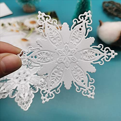 Stanzformen für Kartenherstellung, YunTrip Schneeflocke Metall Stanzformen Schablone für DIY Scrapbooking Album Prägung Foto Basteln Papier Karten Dekoratives Handwerk