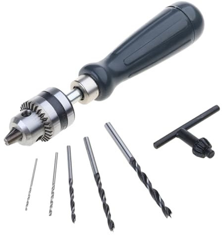 Drill Chuck Handbohrer Einstellen Mit 1 5/2 0 5 0 Mm Bits Handbuch Bohrwerkzeug Multifunktions Handverdrill Werkzeug Multifunktion