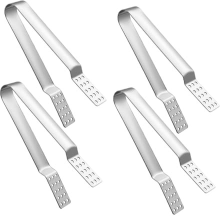 Alipis 4piezas Clip Para Bolsitas De Té De Acero Inoxidable Expresor De Bolsitas De Té Herramienta Para Suelto Para Colador De De y Uso Cocina