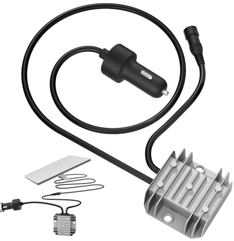 Starlink Mini Cable Car Adapter with Step Up Converter, 12V Power Cable with Cigarette Lighter Plug, 10-28V to 30V 3.5A Conversion Kit for Truck RV Don't Worry About Voltage Drop or Rise