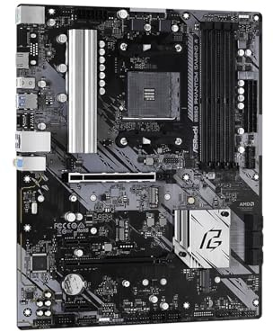 Kit scheda madre B550 PhantomGaming 4 con CPU Ryzen 5 5600, 4xDDR4 4533 MHz, M.2 NVME, HDMI, PCIe 4.0, ATX AM4(Motherboard+CPU)